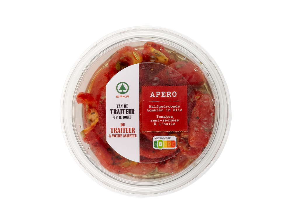 Halfgedroogde tomaten (125 g)