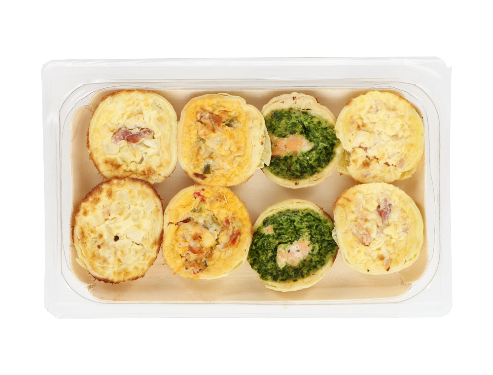 Mini-aperoquiches (8 stuks)