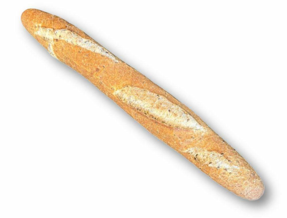 Grof stokbrood ter plaatse gerezen (55 cm)