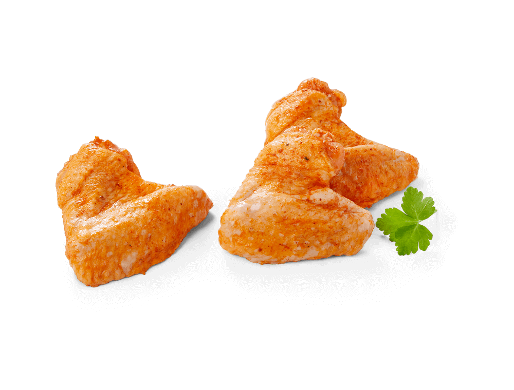 Gemarineerde kippenvleugels (6 x ± 80 g)
