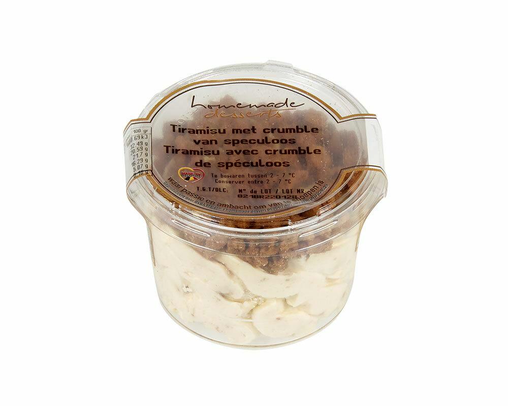 Tiramisu met crumble speculaas (95 g)
