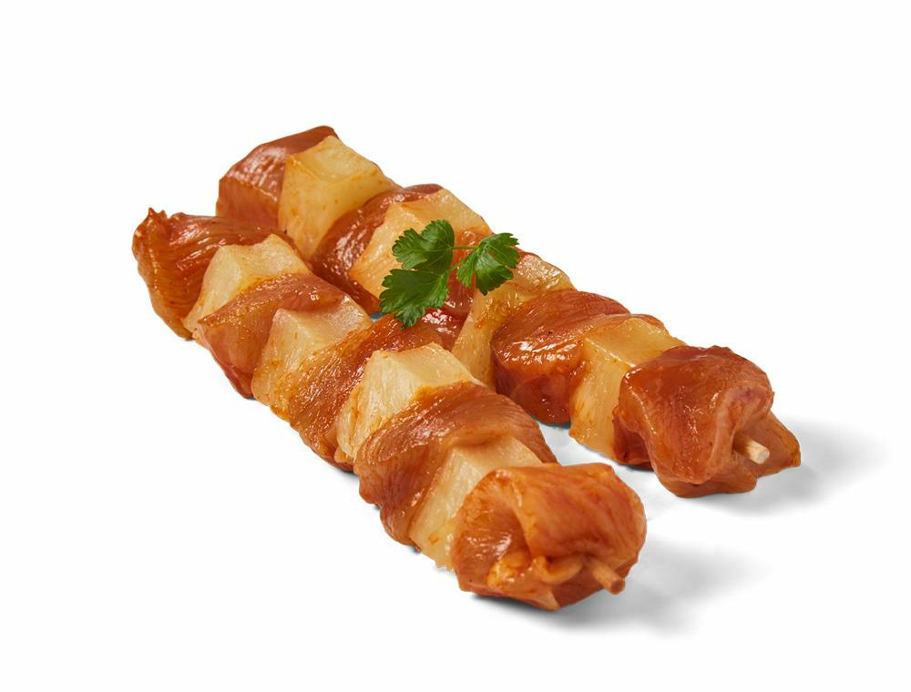 Kipbrochettes ananas (3 x ± 150 g)