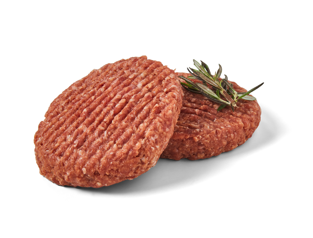 BBQ-burgers (varken/rund) (2 stuks)