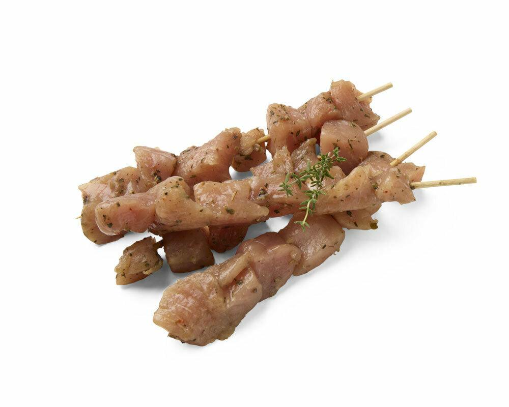 Souvlaki rund van het huis