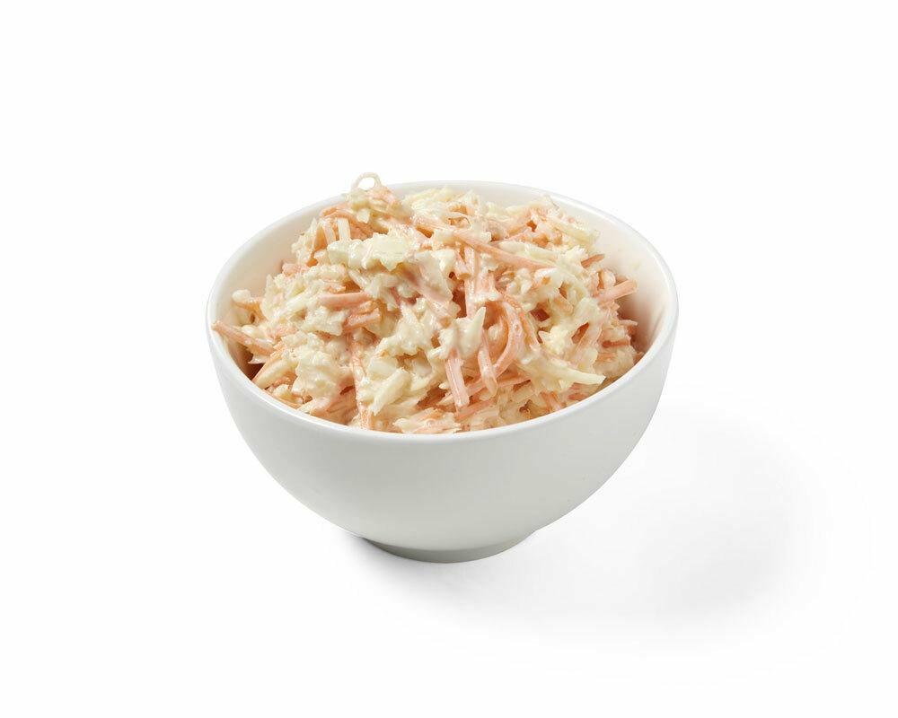 Coleslaw met dressing