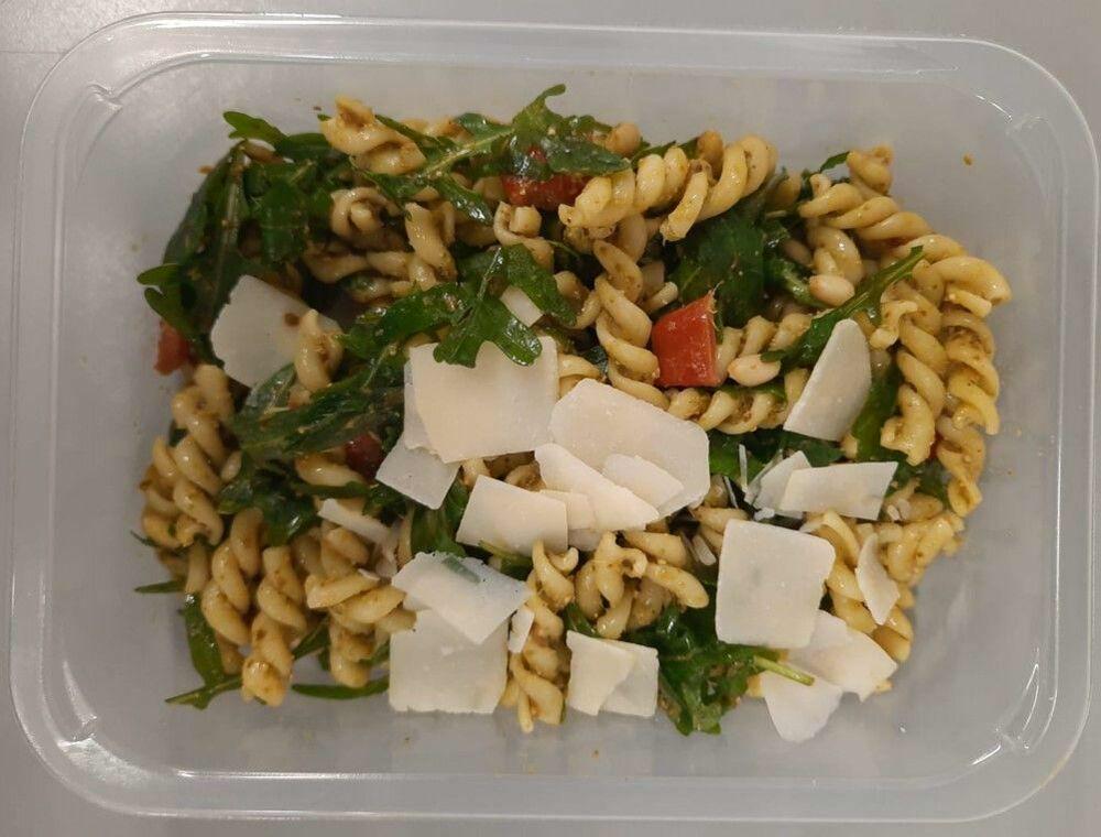 Pasta pesto-rucola