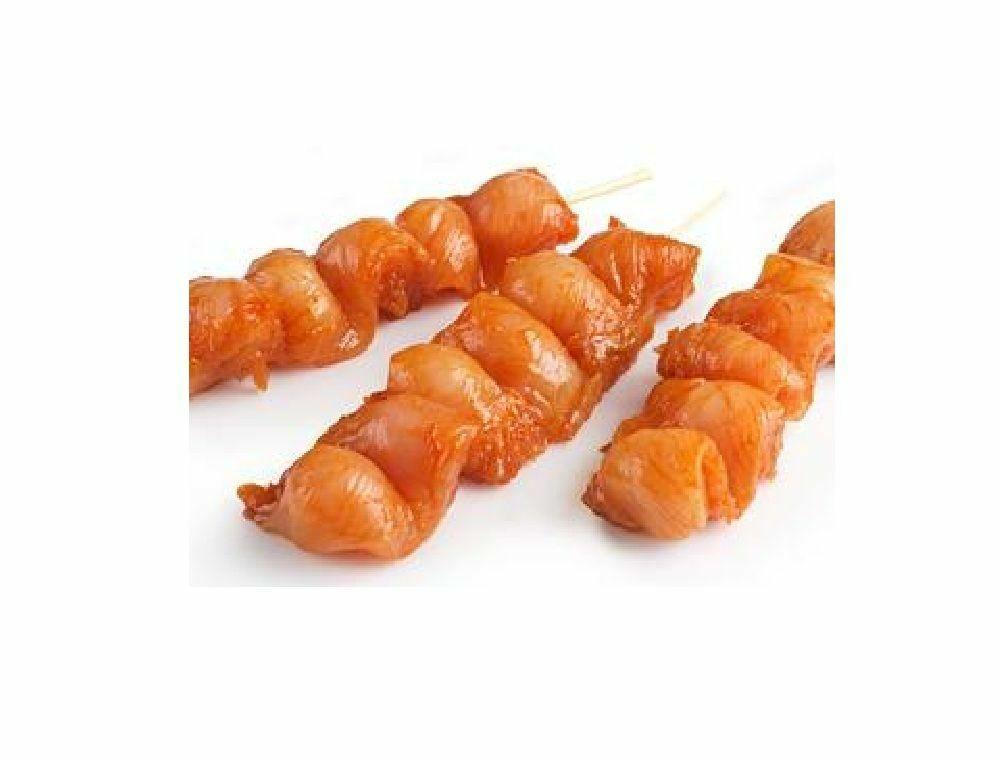 Kipbrochette van het huis