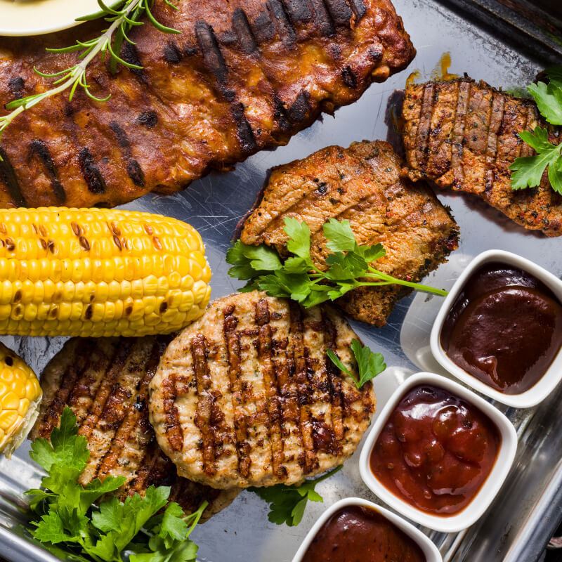 BBQ-schotels voor de kleine honger