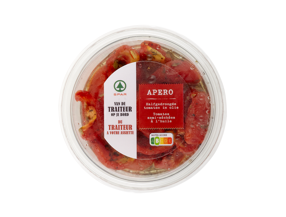 Halfgedroogde tomaten (125 g)