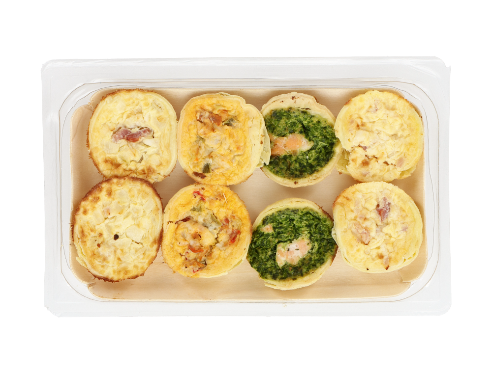 Mini-aperoquiches (8 stuks)