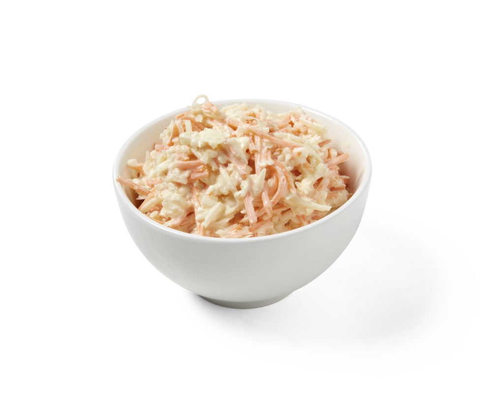 Coleslaw met dressing