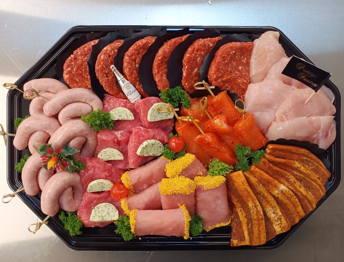 Huisgemaakte gourmet/steengrill (1 persoon)