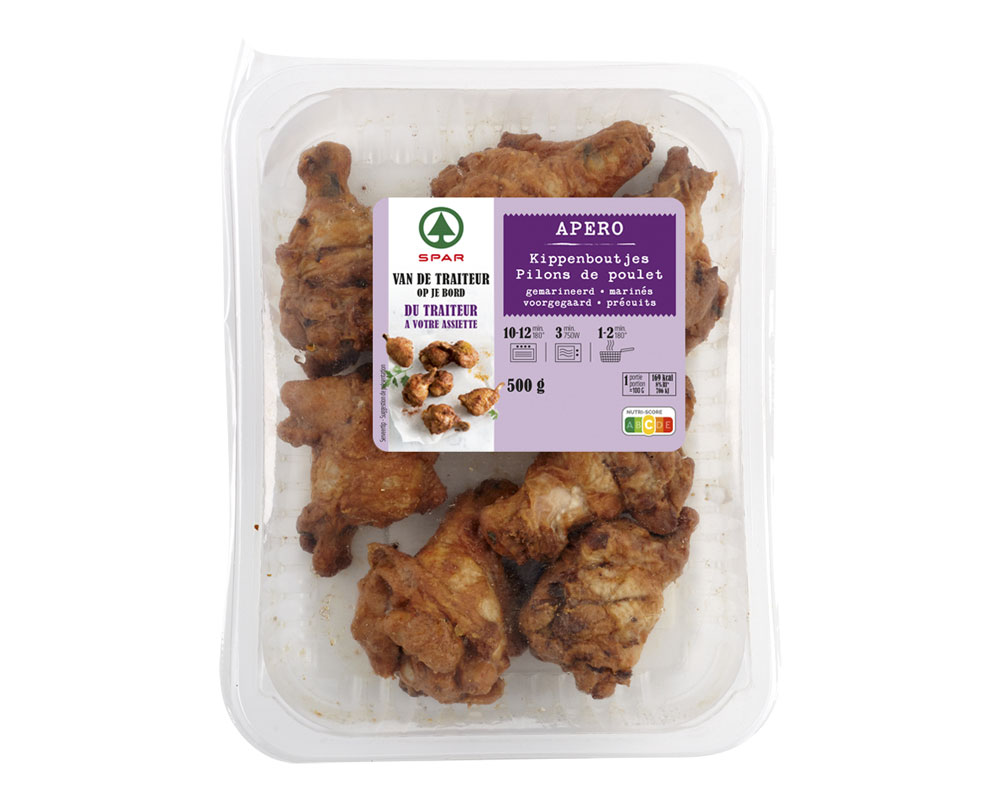 Apero kippenboutjes (500 g)