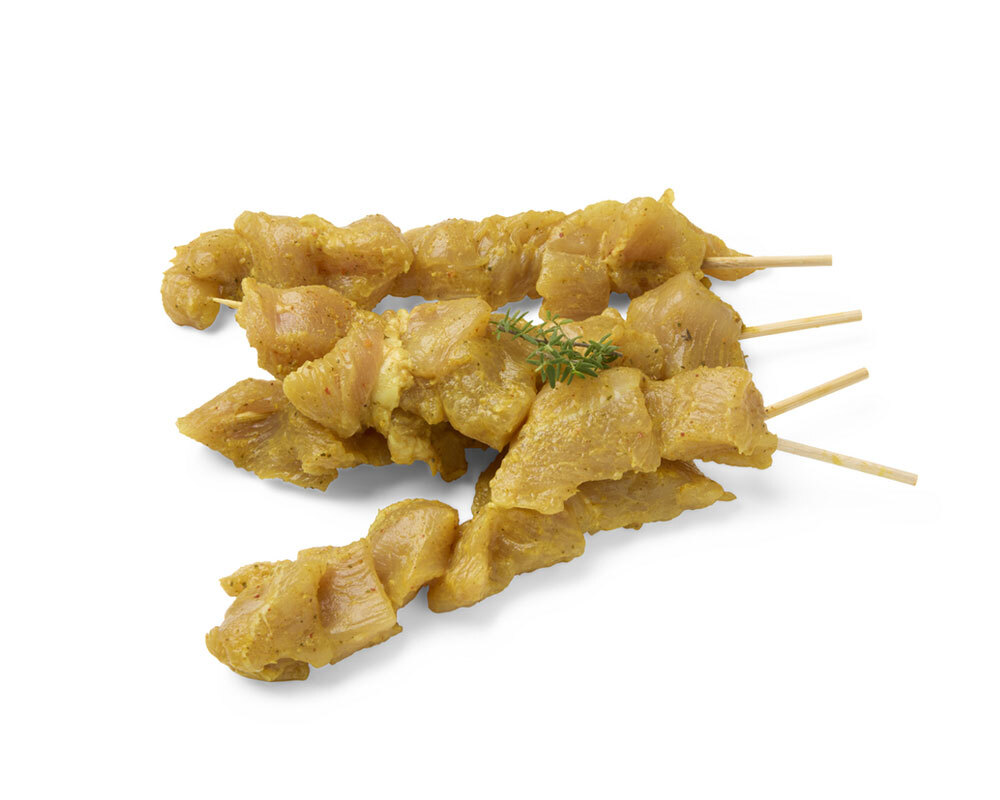 Pincho (kalkoen) zachte curry