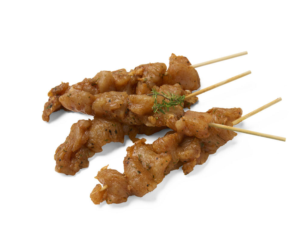 Souvlaki varken van het huis