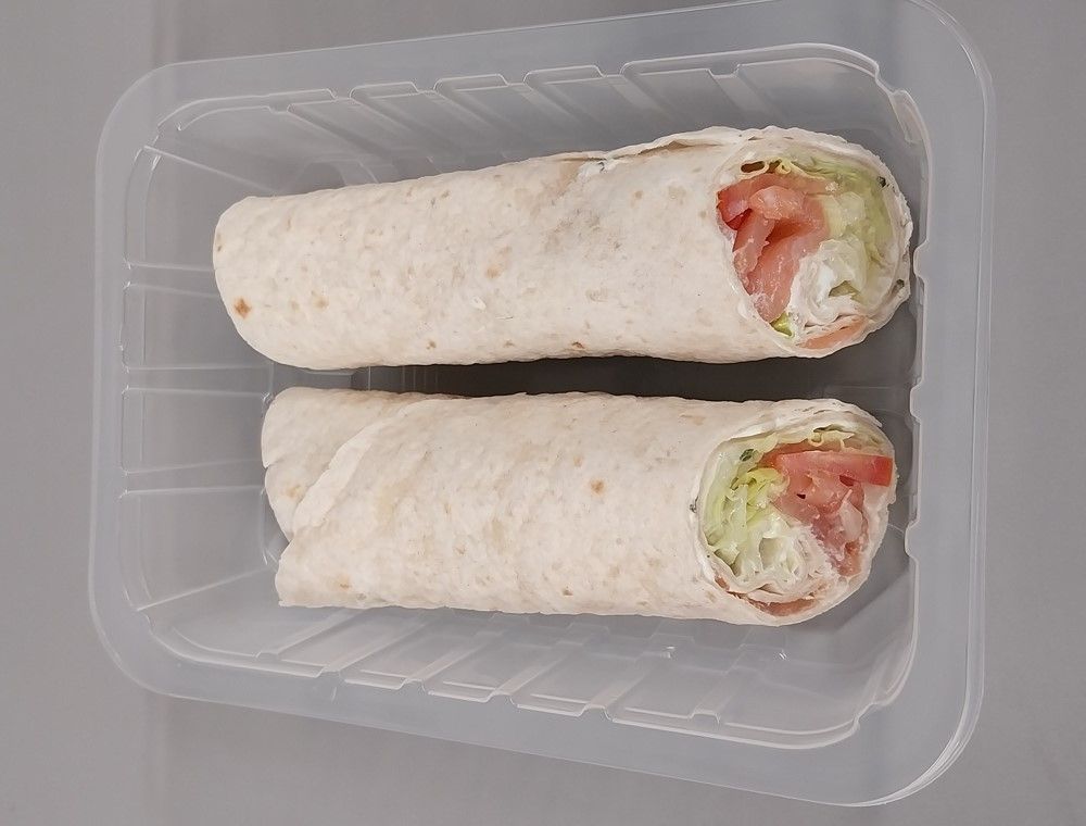 Wrap met zalm