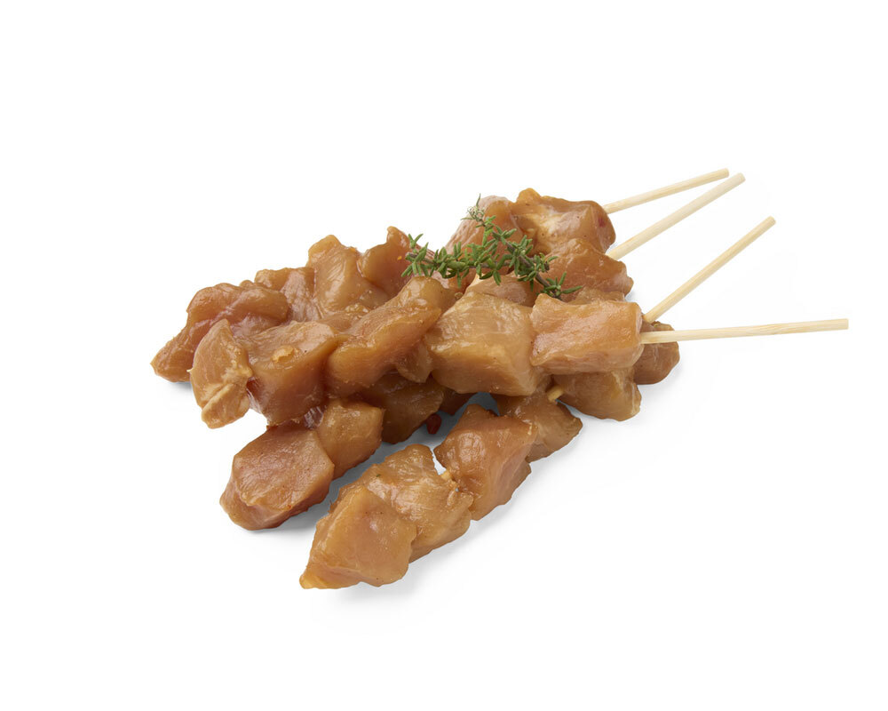 Gekruide rundssouvlaki (± 40 g)
