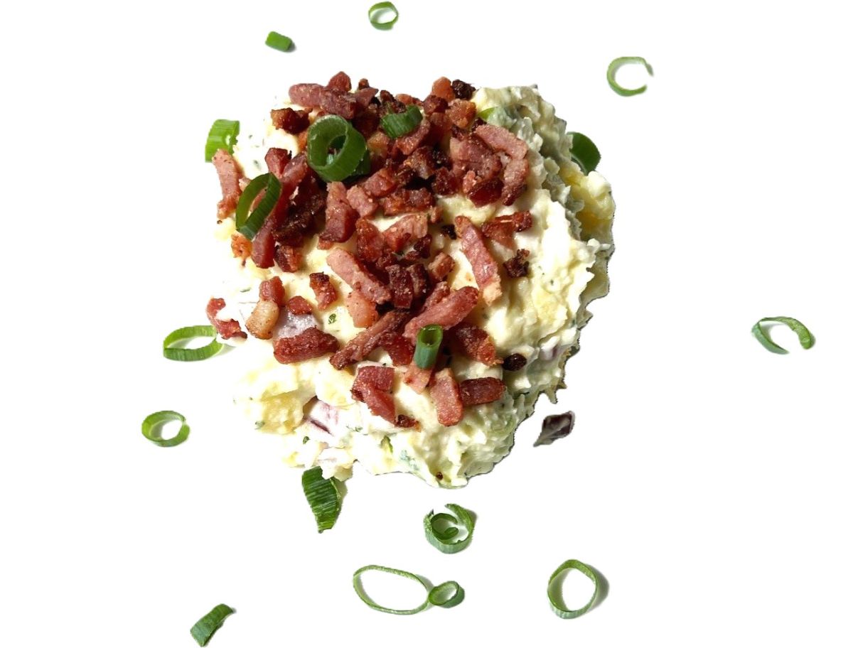 Aardappelsalade van het huis