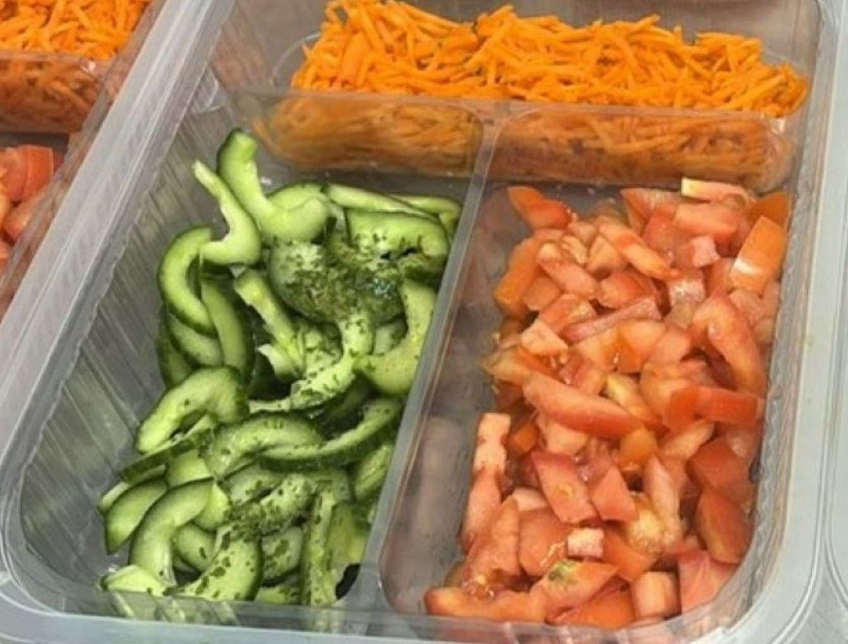 Trio de crudités